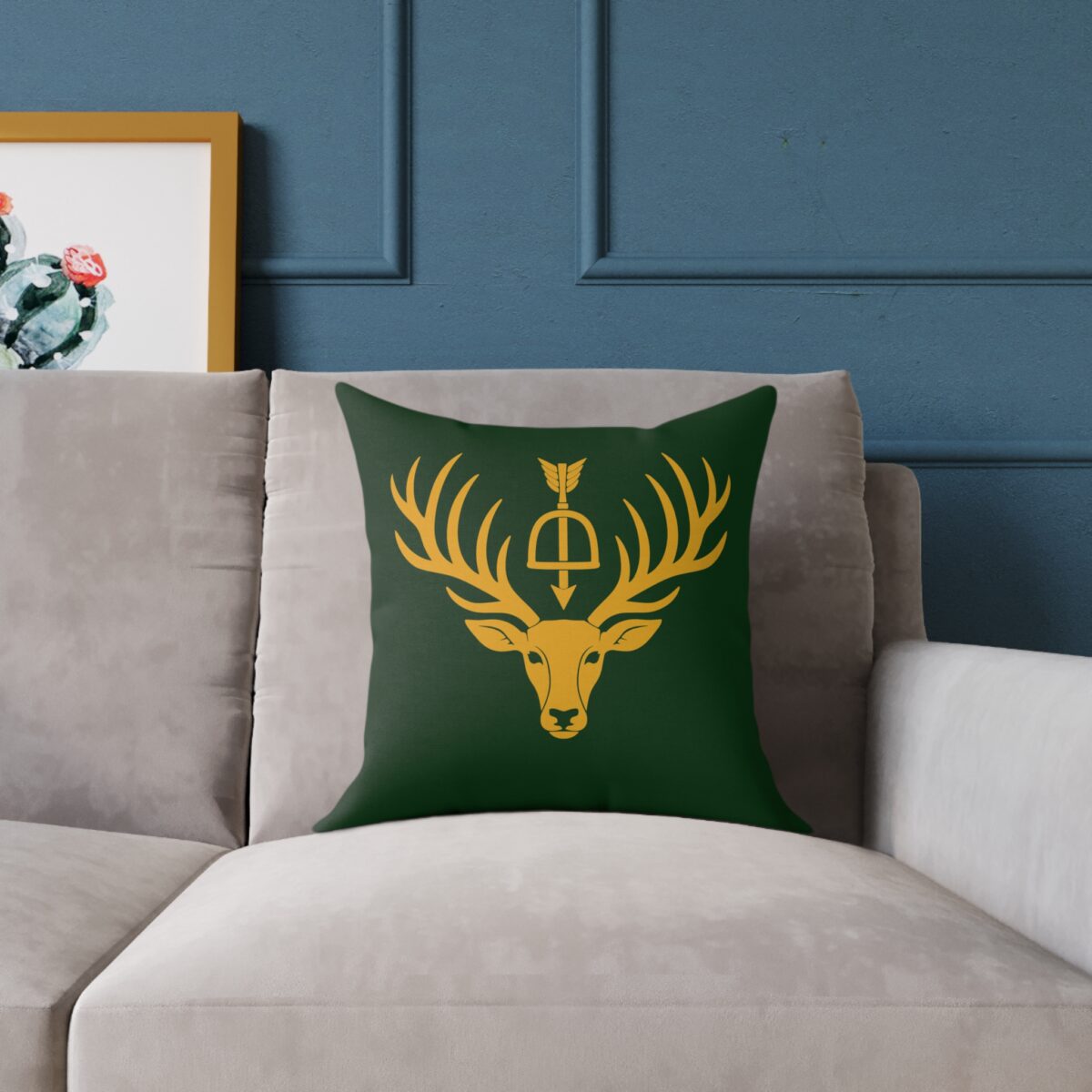 New Forest Flag  Square Cushion