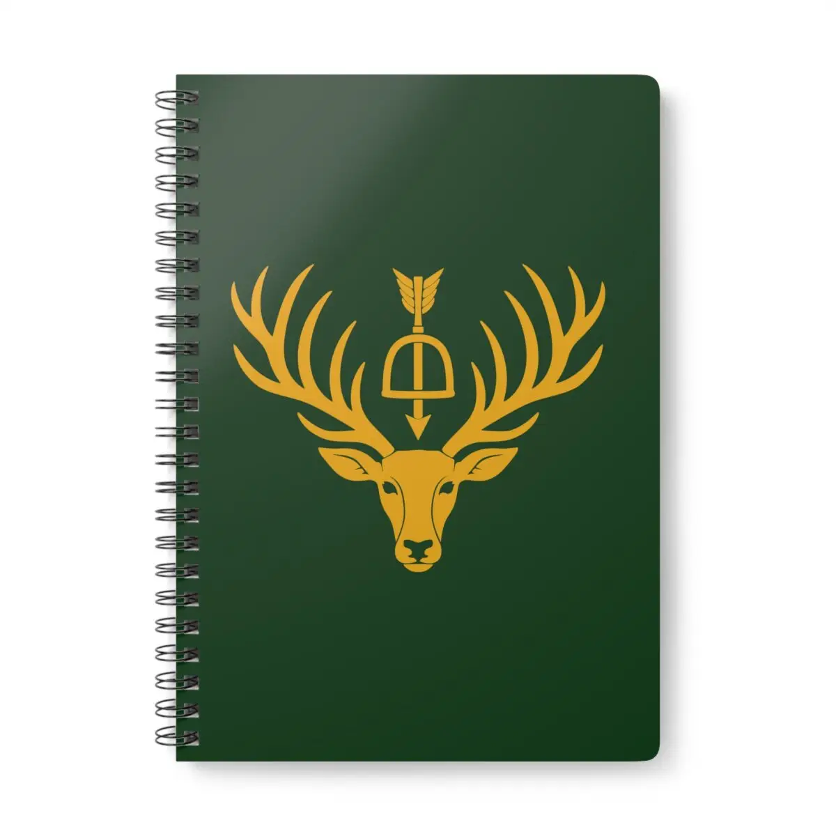 New Forest Flag A5 Spiral Notebook
